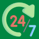 24/7 Support